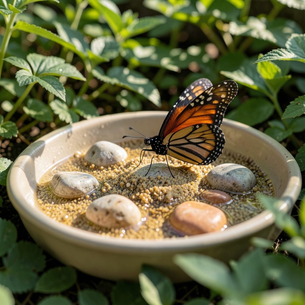 Puddling Station for Butterflies