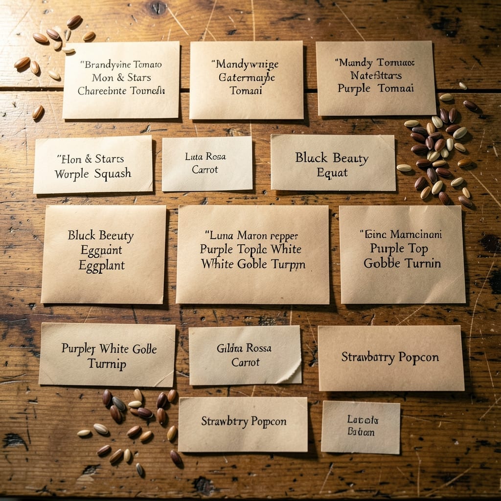 Heirloom Seed Collection Set