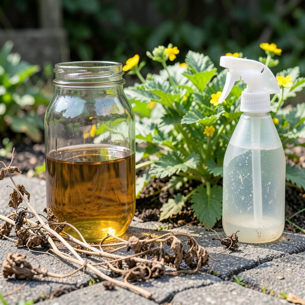 Petrol As Weed Killer: Safe Application Methods for Gardens Petrol As Weed Killer: Safe Application Methods for Gardens