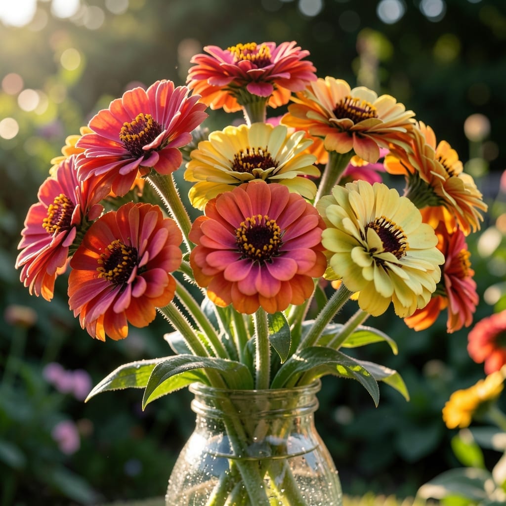 Zinnias Benary Giant Series
