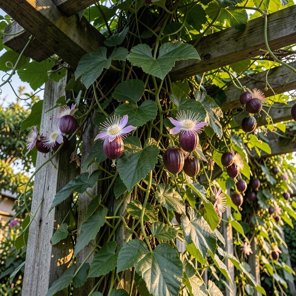 Passion Fruit on Arbor
