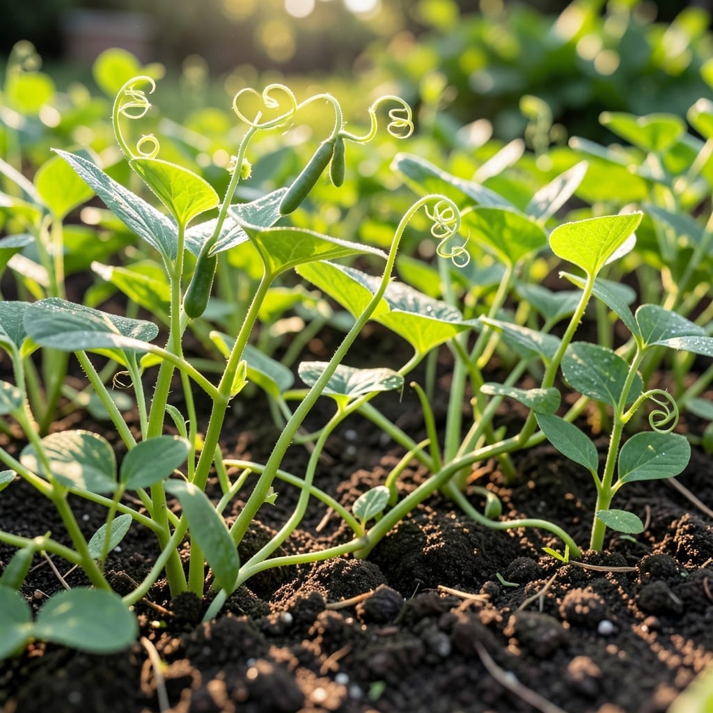 Peas for Early Season Growth