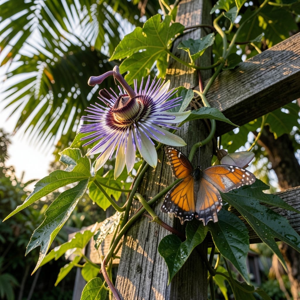 Passionflower for Exotic Garden Appeal