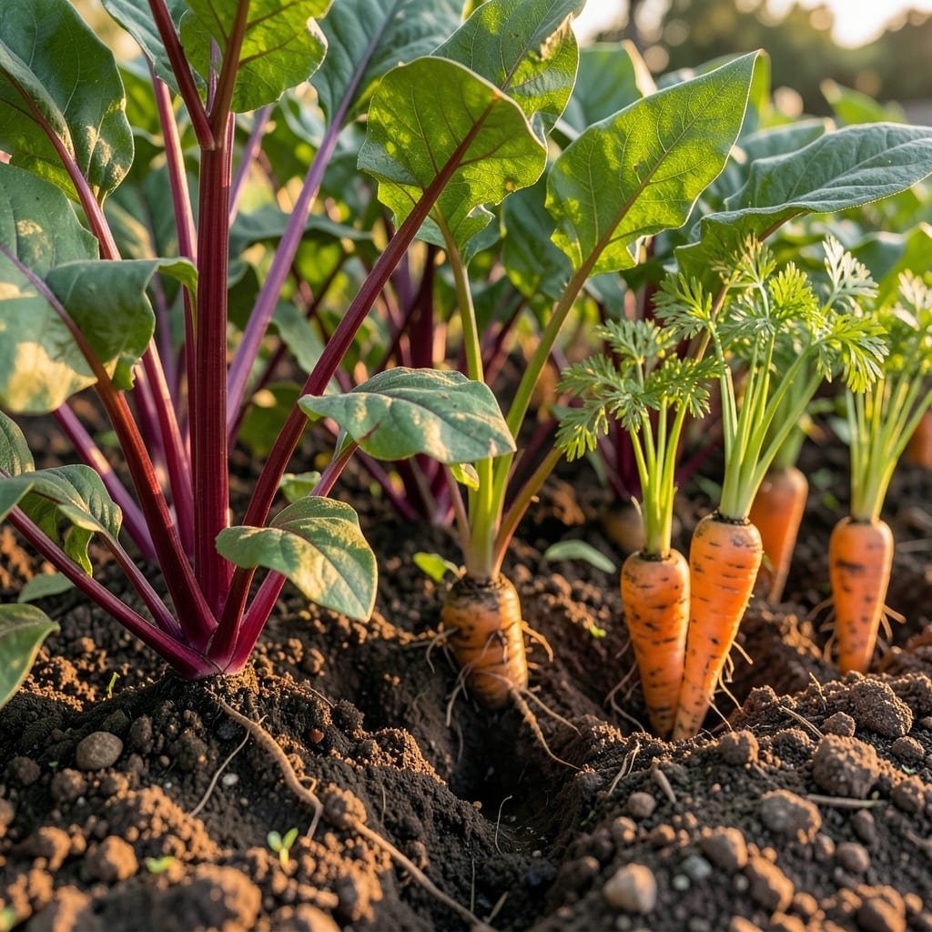 Carrots for Soil Aeration