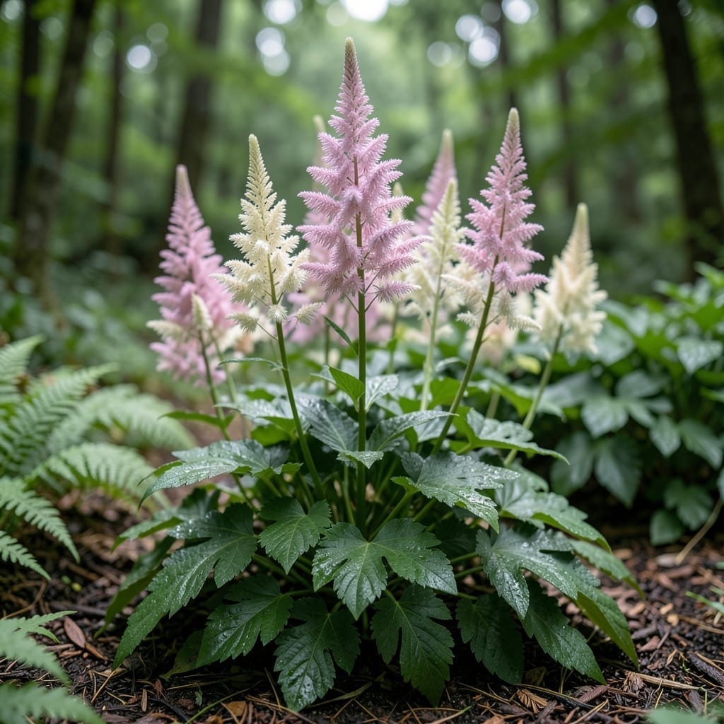 Astilbe for Feathered Plumes