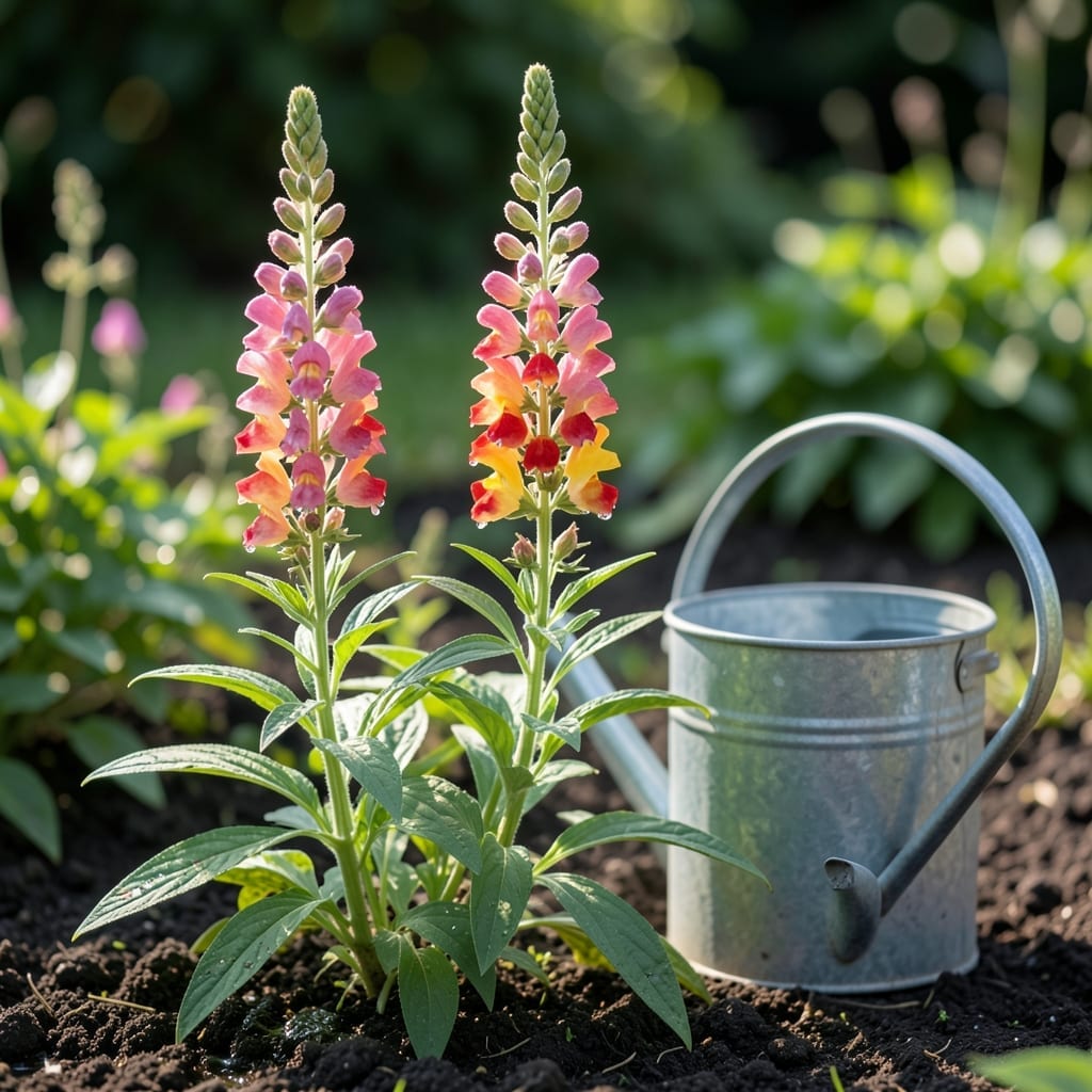 How Much Water Do Snapdragons Need: Weekly Watering Guide for Healthy Blooms