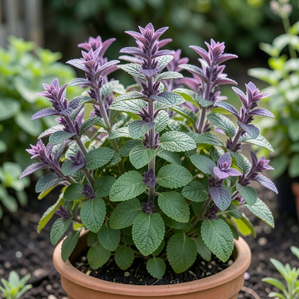Purple Mint Leaves: Natural Fungicide for Plant Health Purple Mint Leaves: Natural Fungicide for Plant Health