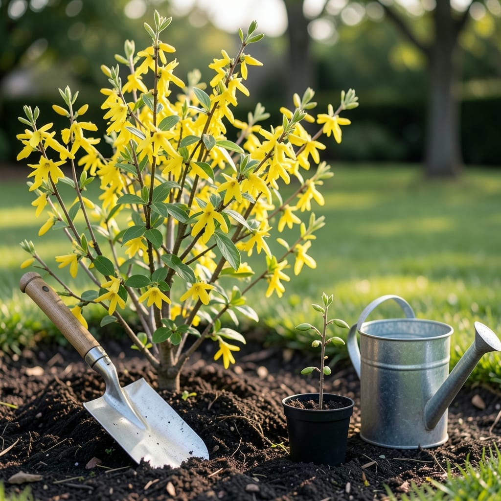 Best Time to Plant Forsythia: Early Fall for Spring Blooms