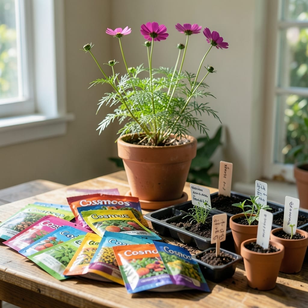 When to Start Cosmos Seeds Indoors: Timing for Early Blooms