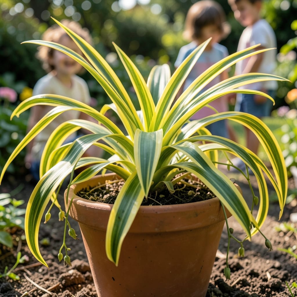 Zebra Spider Plant