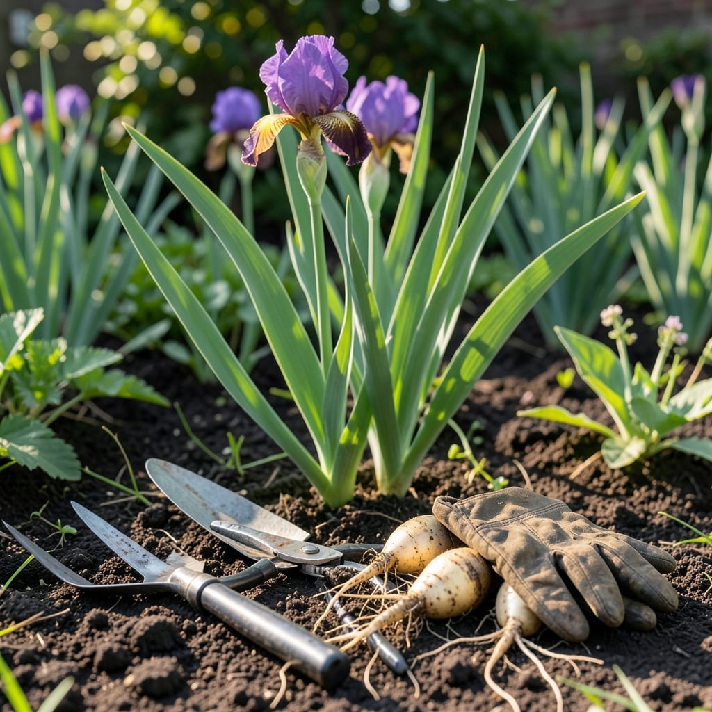 Best Time to Split Iris: Seasonal Guide for Thriving Blooms