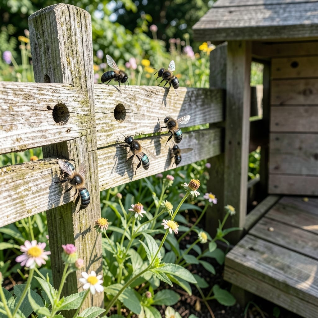 Pictures of Carpenter Bees: Identifying Wood-Boring Pollinators