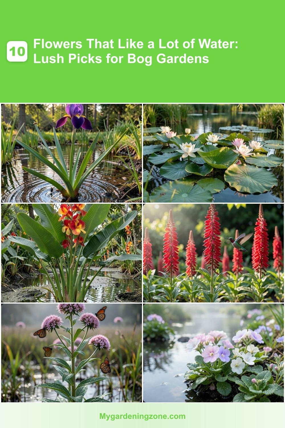 10 Flowers That Like a Lot of Water: Lush Picks for Bog Gardens 10 Flowers That Like a Lot of Water: Lush Picks for Bog Gardens