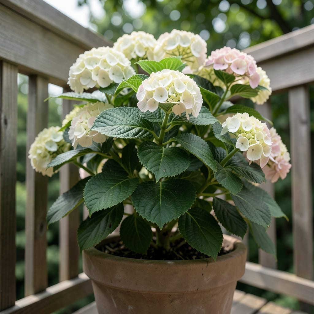 Mountain Hydrangea Serrata