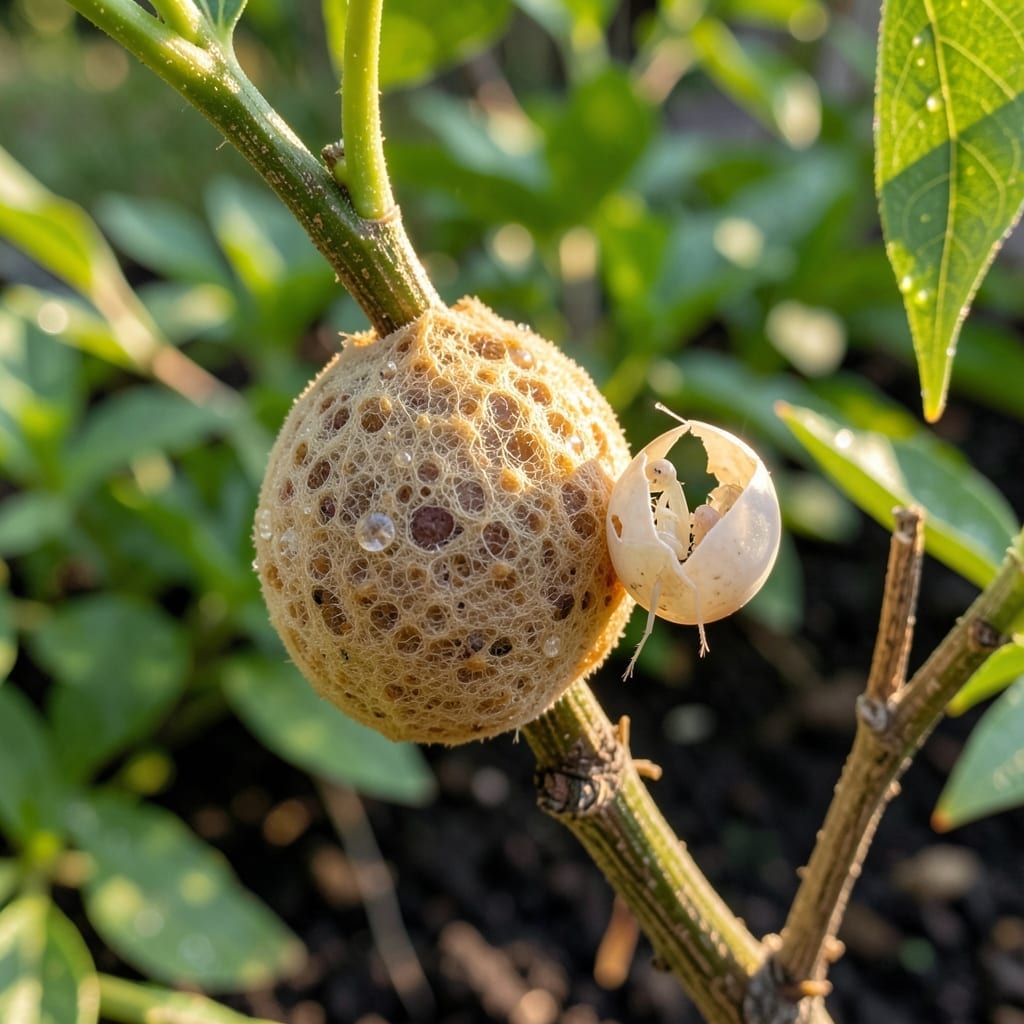 Inside a Praying Mantis Egg: Hatching Cycle and Development Stages