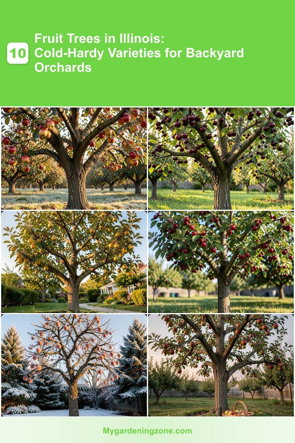 10 Fruit Trees in Illinois: Cold-Hardy Varieties for Backyard Orchards