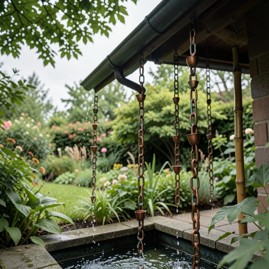 Rain Chain Water Feature