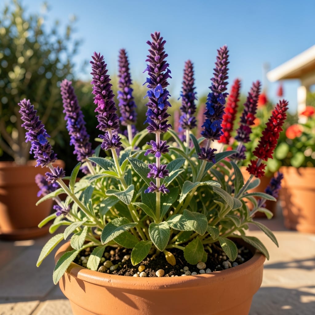 Salvia for Pollinator Magnets