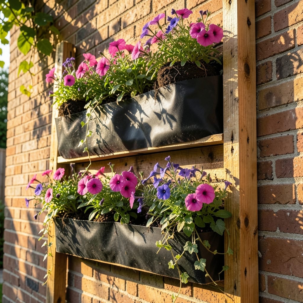 Vertical Pallet Garden
