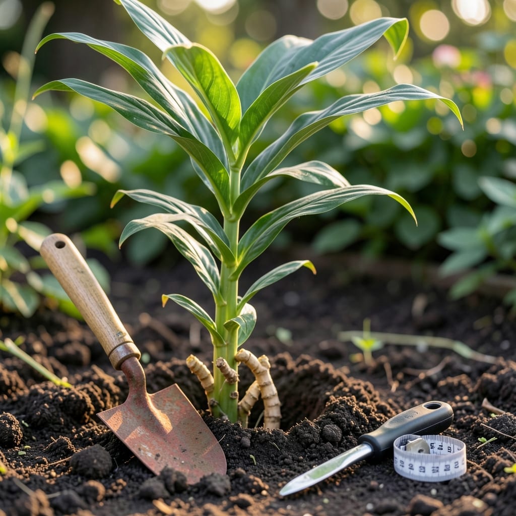 How to Plant Ginger: Ideal Depth for Healthy Rhizome Growth