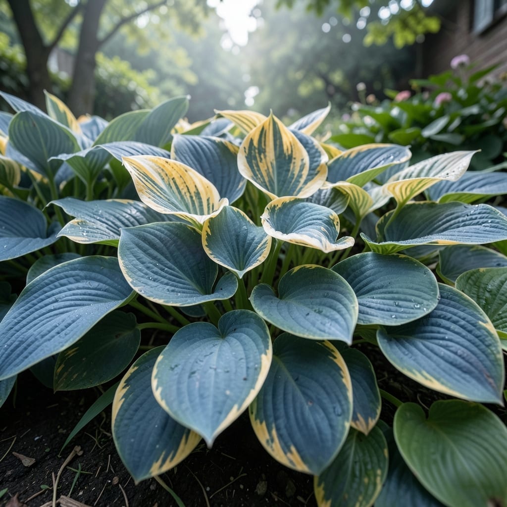 Hostas for Lush Foliage
