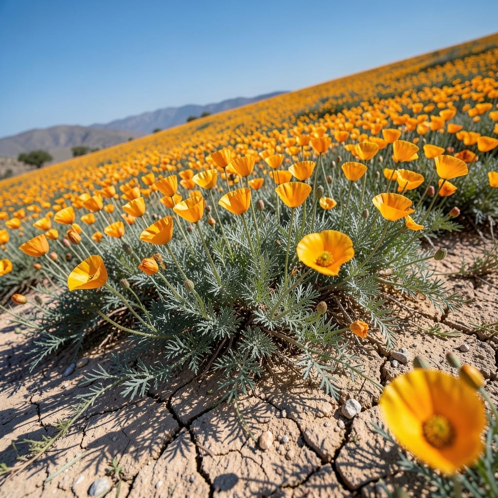 California Poppy Eschscholzia