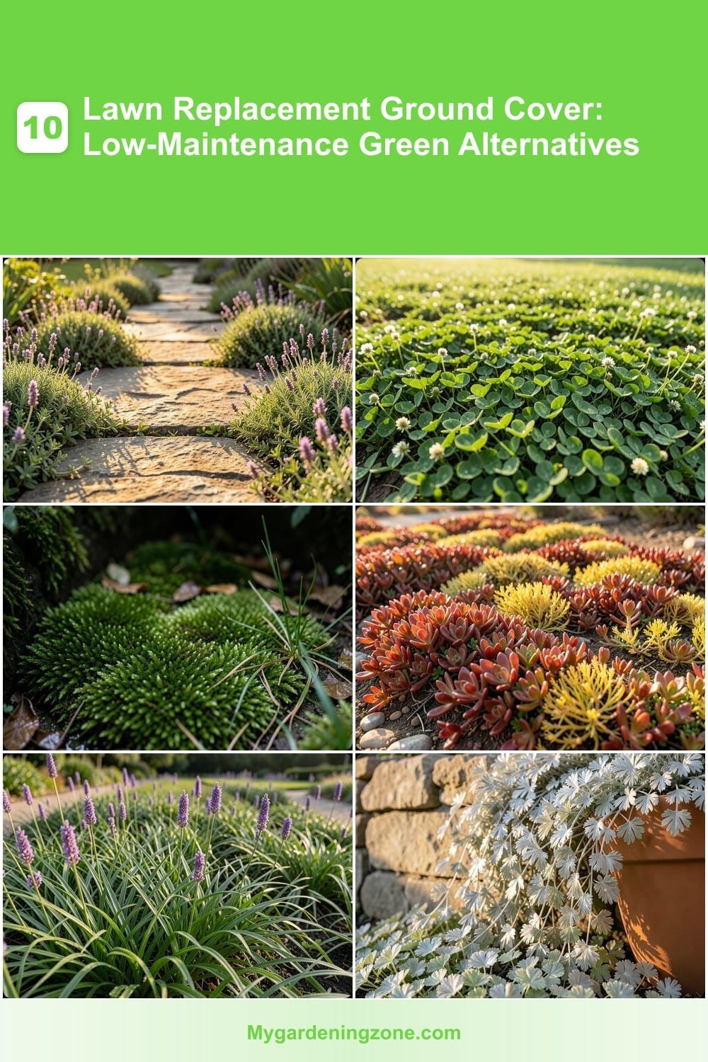 10 Lawn Replacement Ground Cover: Low-Maintenance Green Alternatives 10 Lawn Replacement Ground Cover: Low-Maintenance Green Alternatives