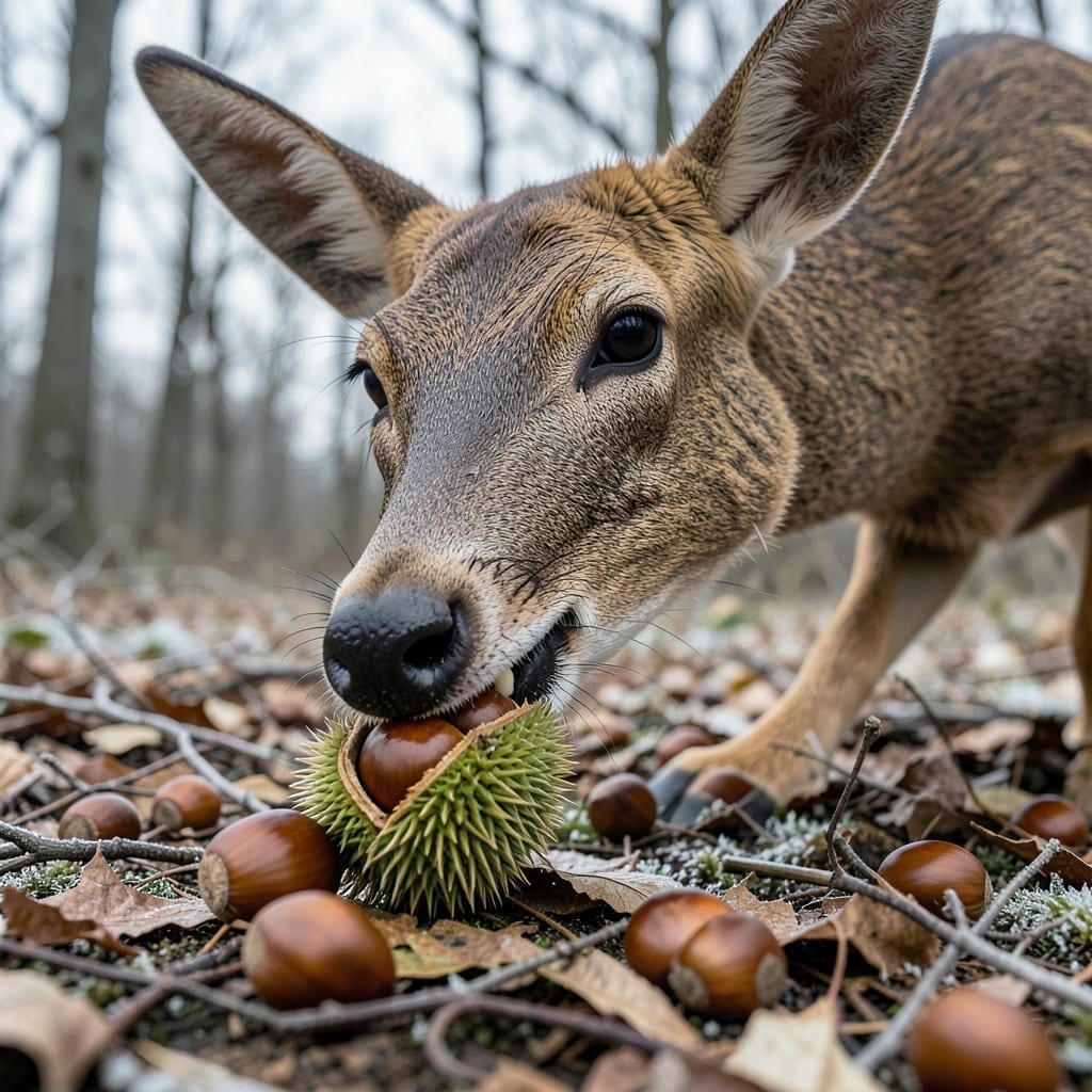 Deer and Ohio Buckeye Consumption