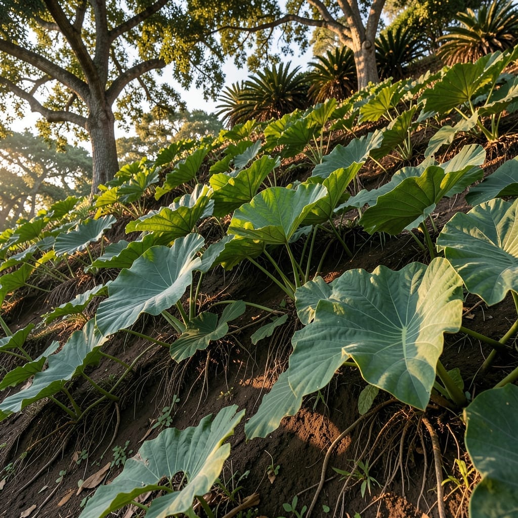 Slope Stabilization Garden