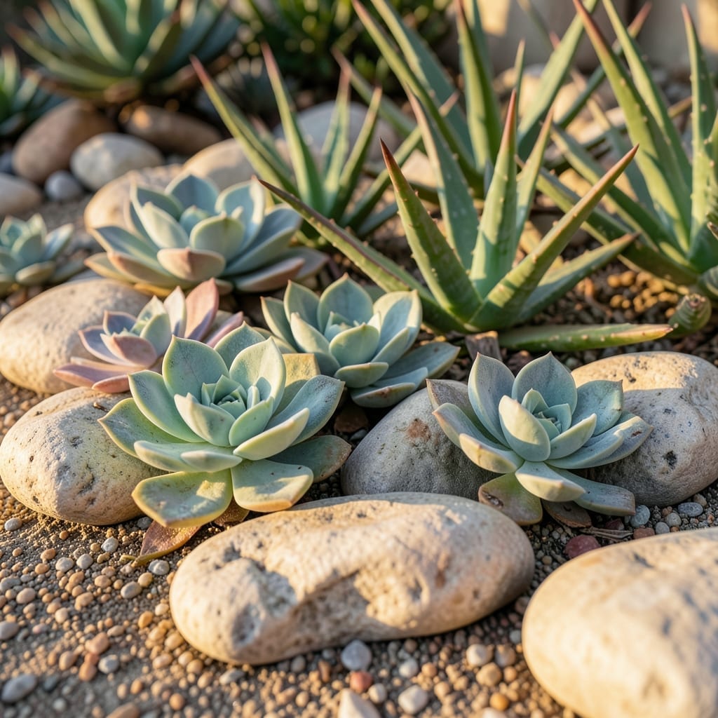 Tactile Succulent Rock Garden