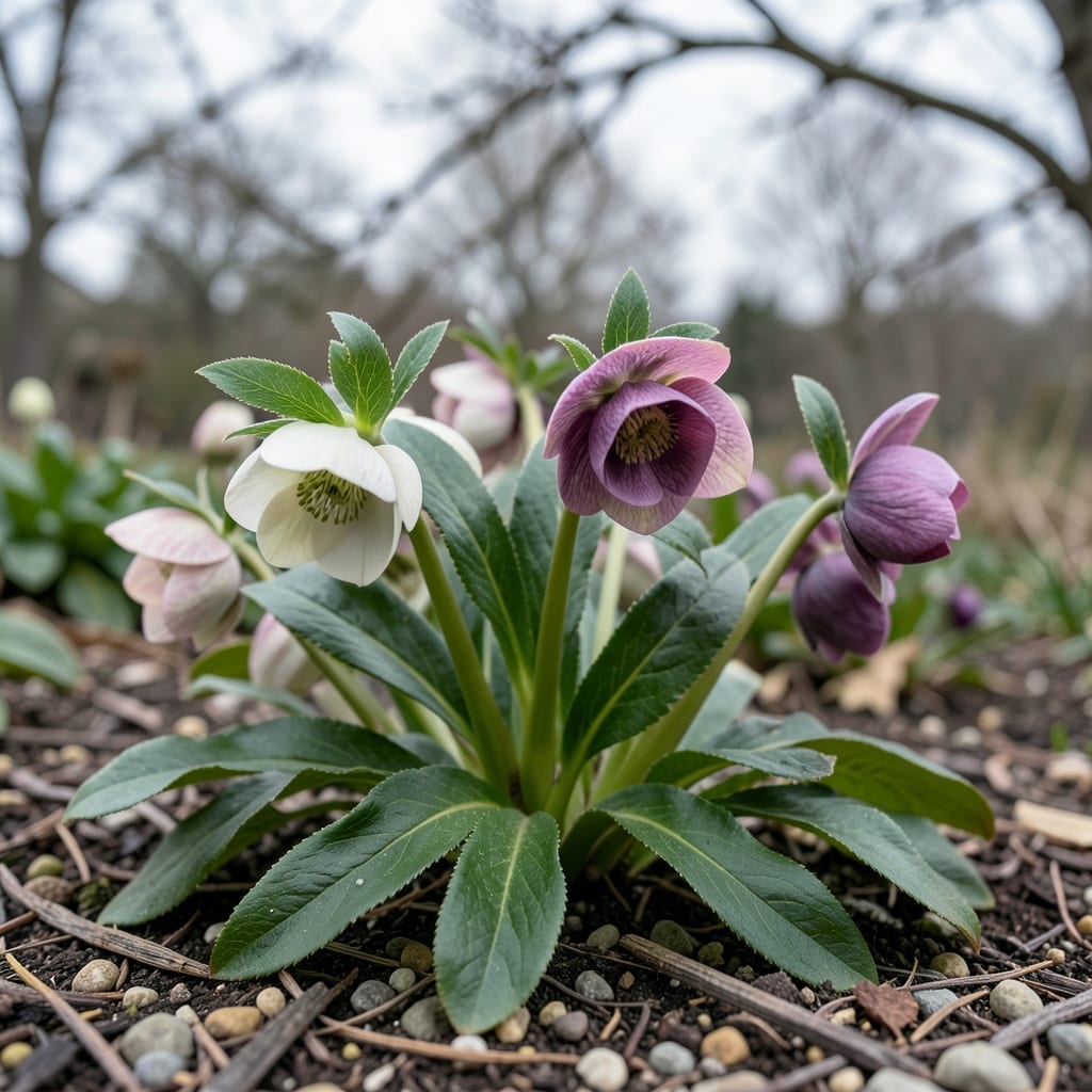 Hellebore for Winter Blooms