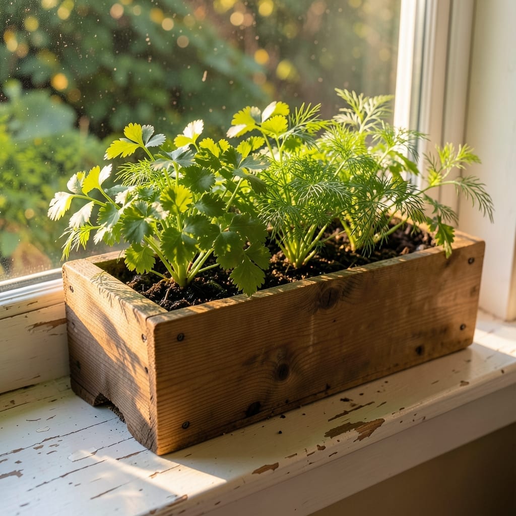 Window Box Herb Garden