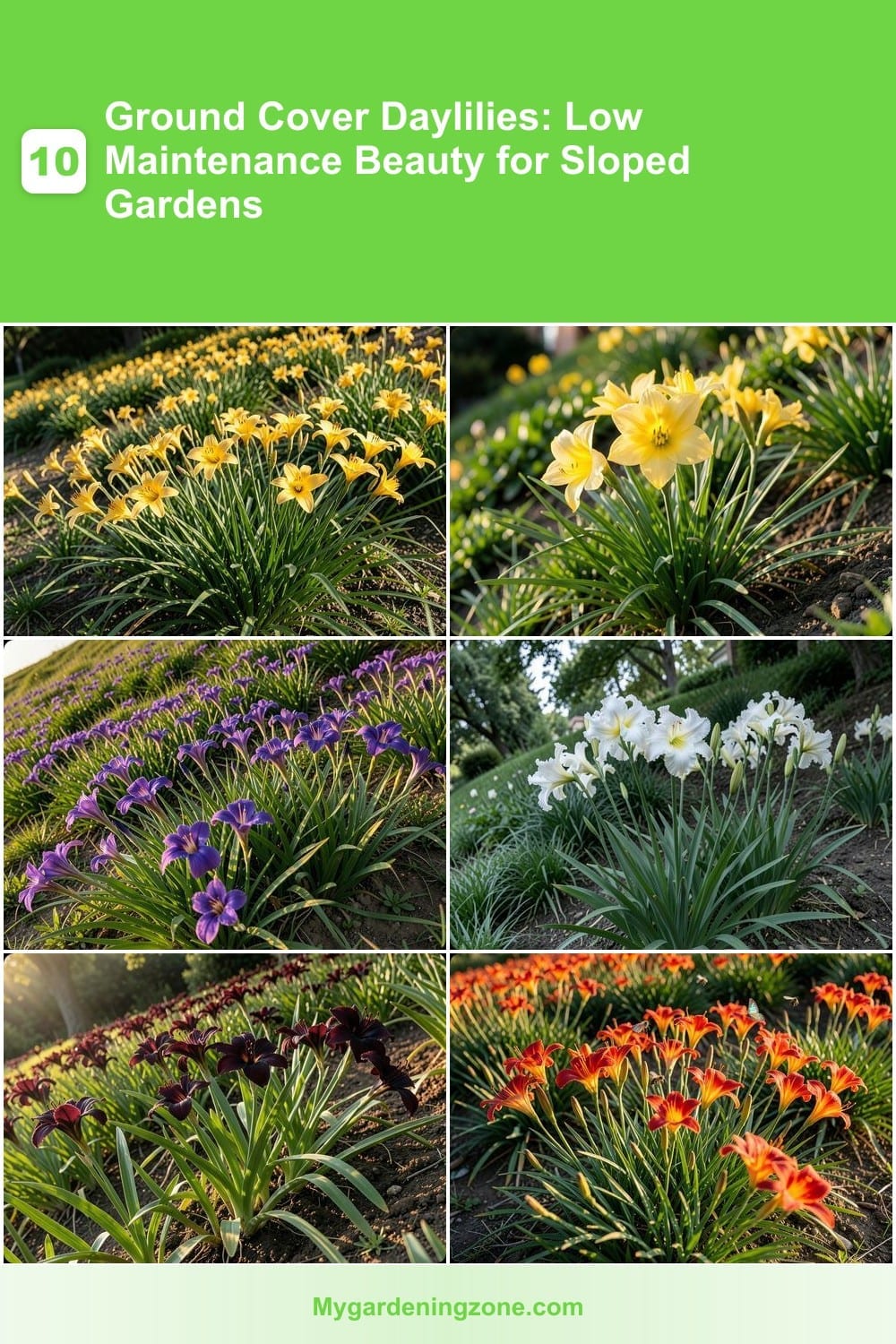 10 Ground Cover Daylilies: Low Maintenance Beauty for Sloped Gardens 10 Ground Cover Daylilies: Low Maintenance Beauty for Sloped Gardens