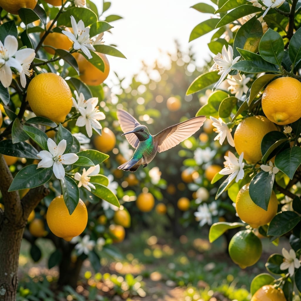 Hummingbirds for Citrus Trees