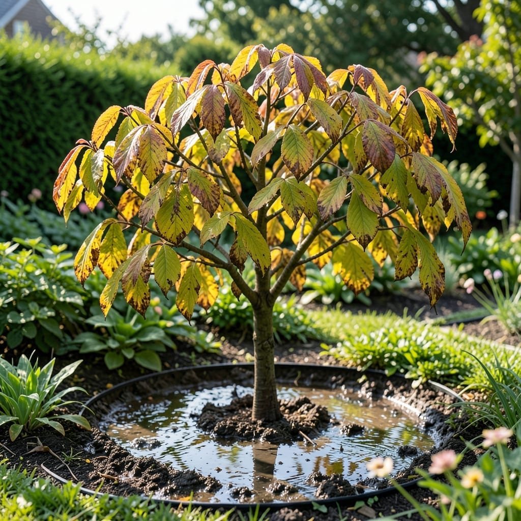 Overwatered Dogwood Tree: Yellow Leaves and Root Rot Revival Overwatered Dogwood Tree: Yellow Leaves and Root Rot Revival