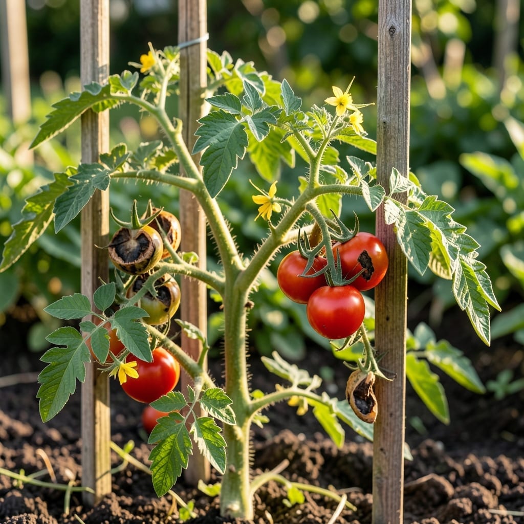 Blossom End Rot Of Tomato Is Due To Deficiency Of: Calcium And How To Fix It