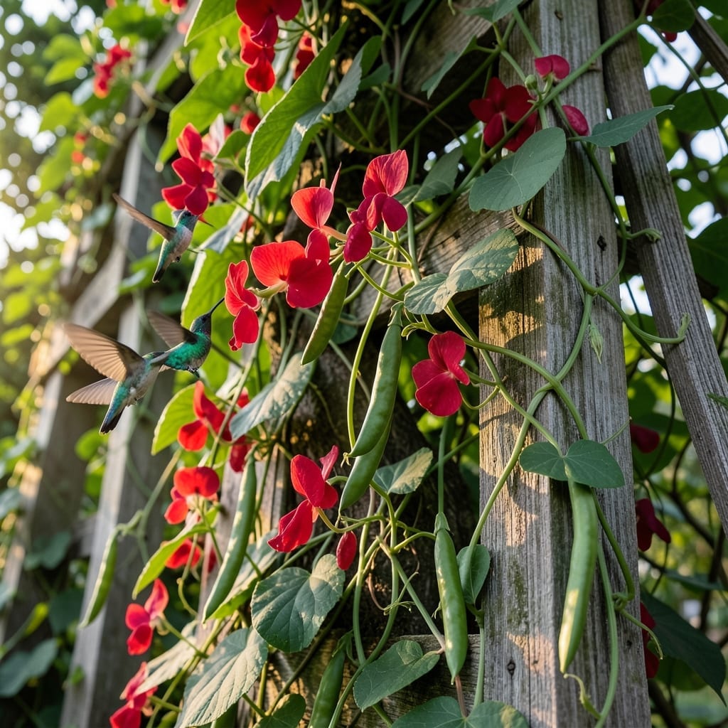 Scarlet Runner Bean