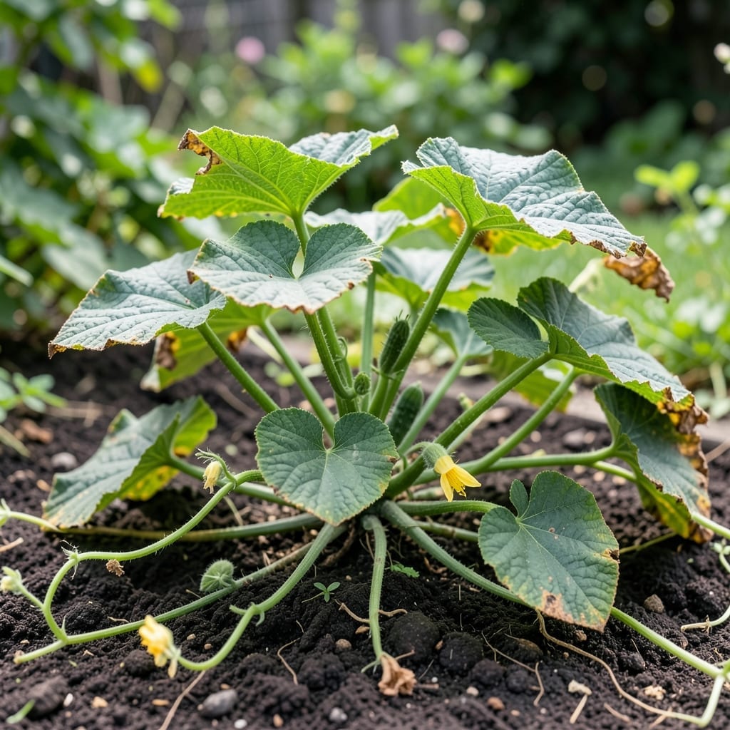 Scorched Cucumber Leaves: Early Signs and Organic Revival Methods