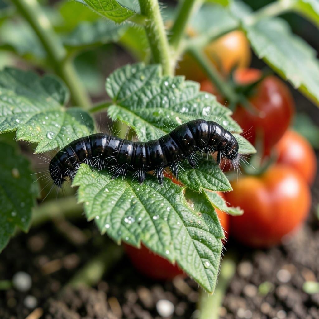 Black Caterpillars on Tomato Plants: Organic Removal for Thriving Harvests