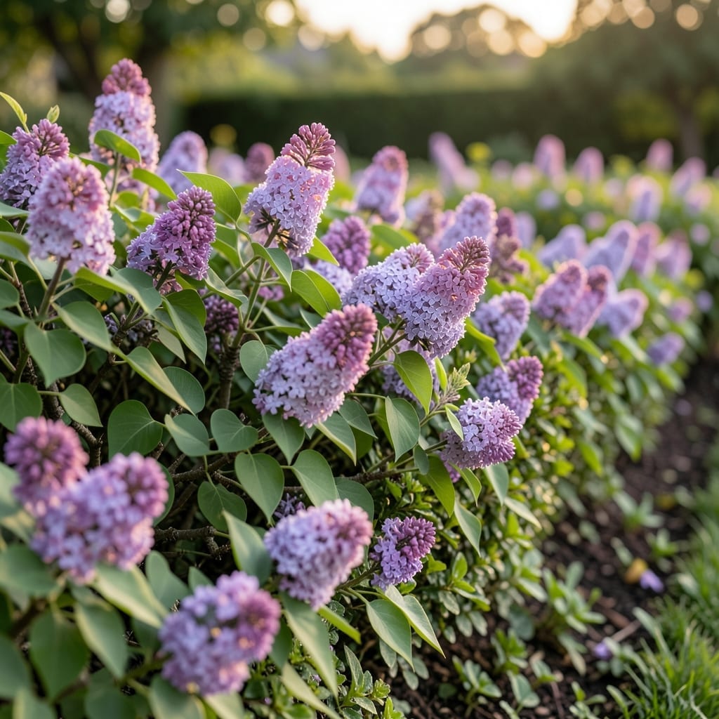 Lilac Hedge Maintenance Pruning