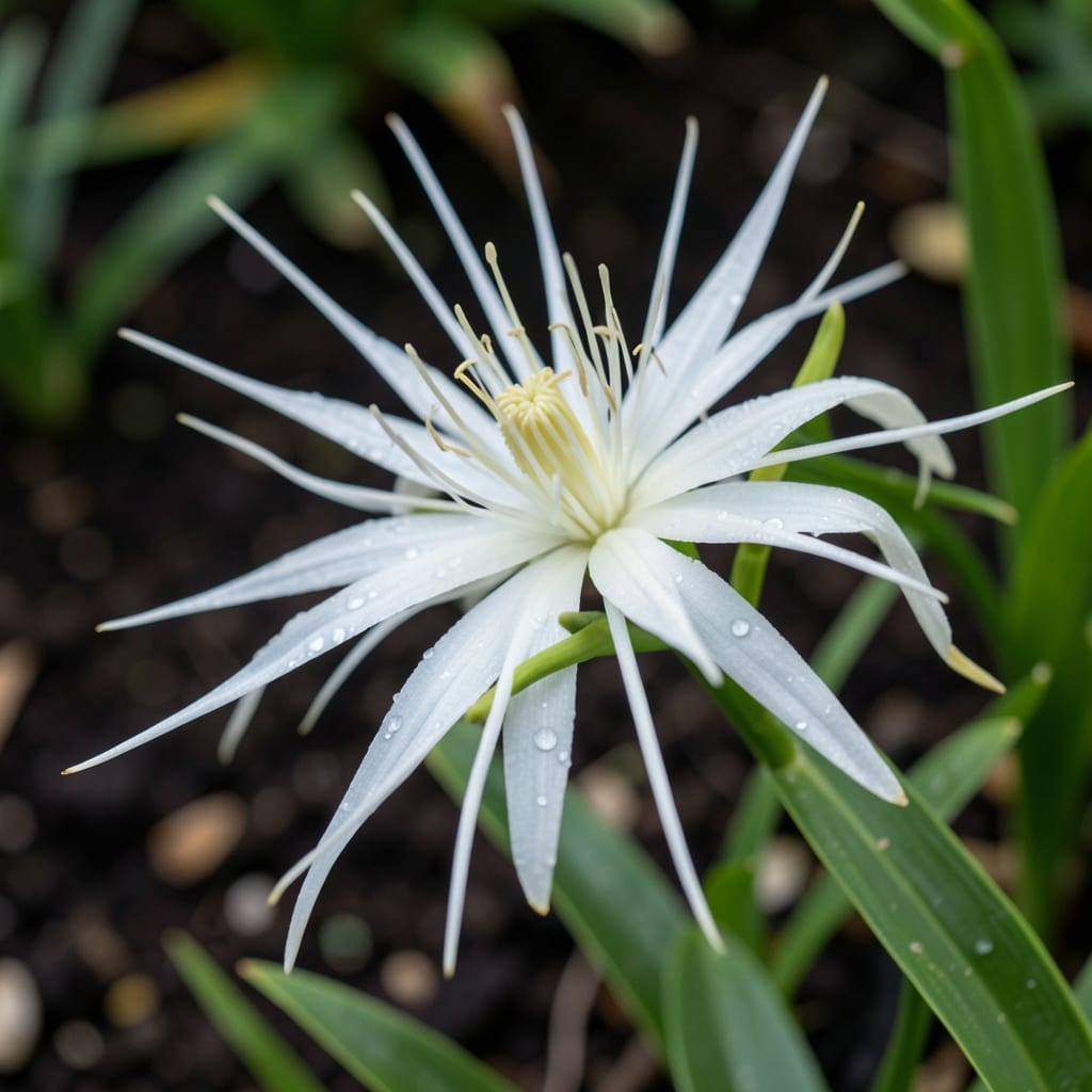 White Spider Lily: Elegant Blooms for Shaded Gardens