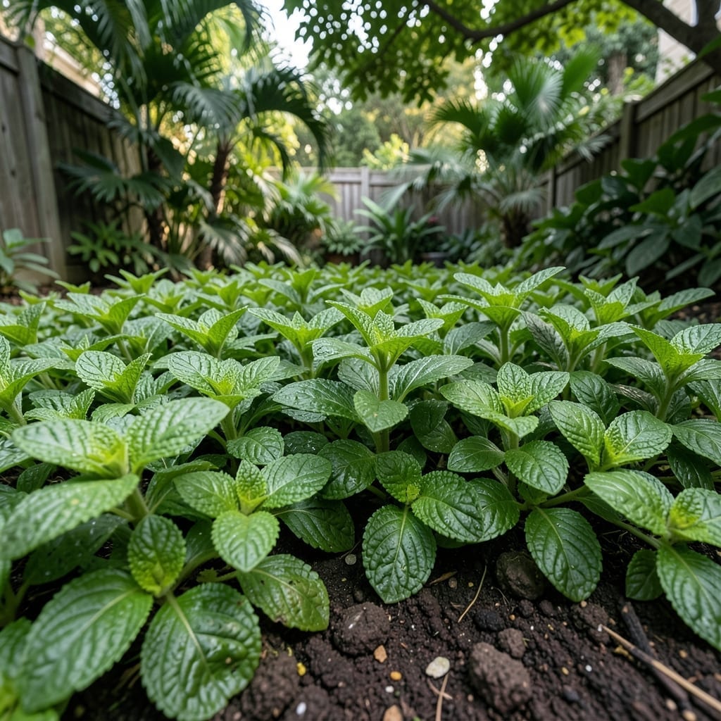 Banana Mint for Tropical Look