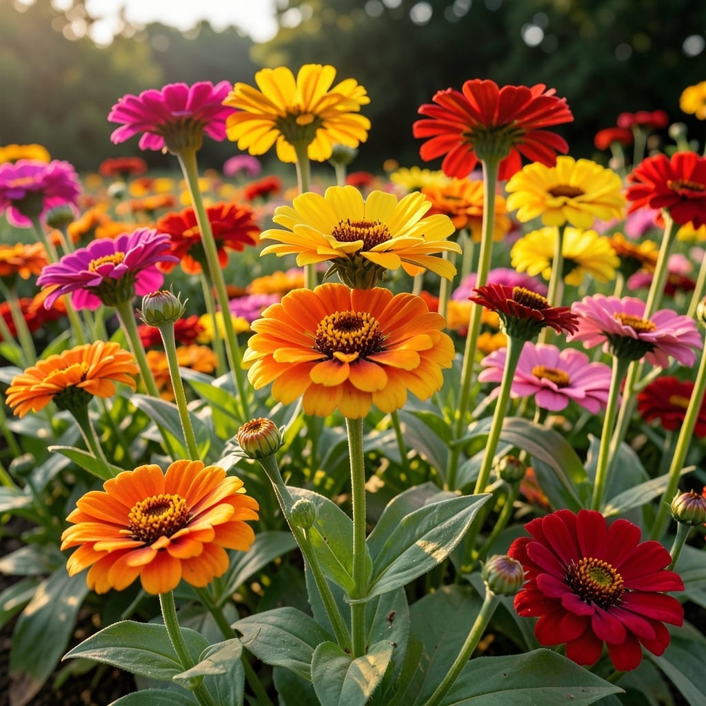 Zinnia Benary's Giant Mix