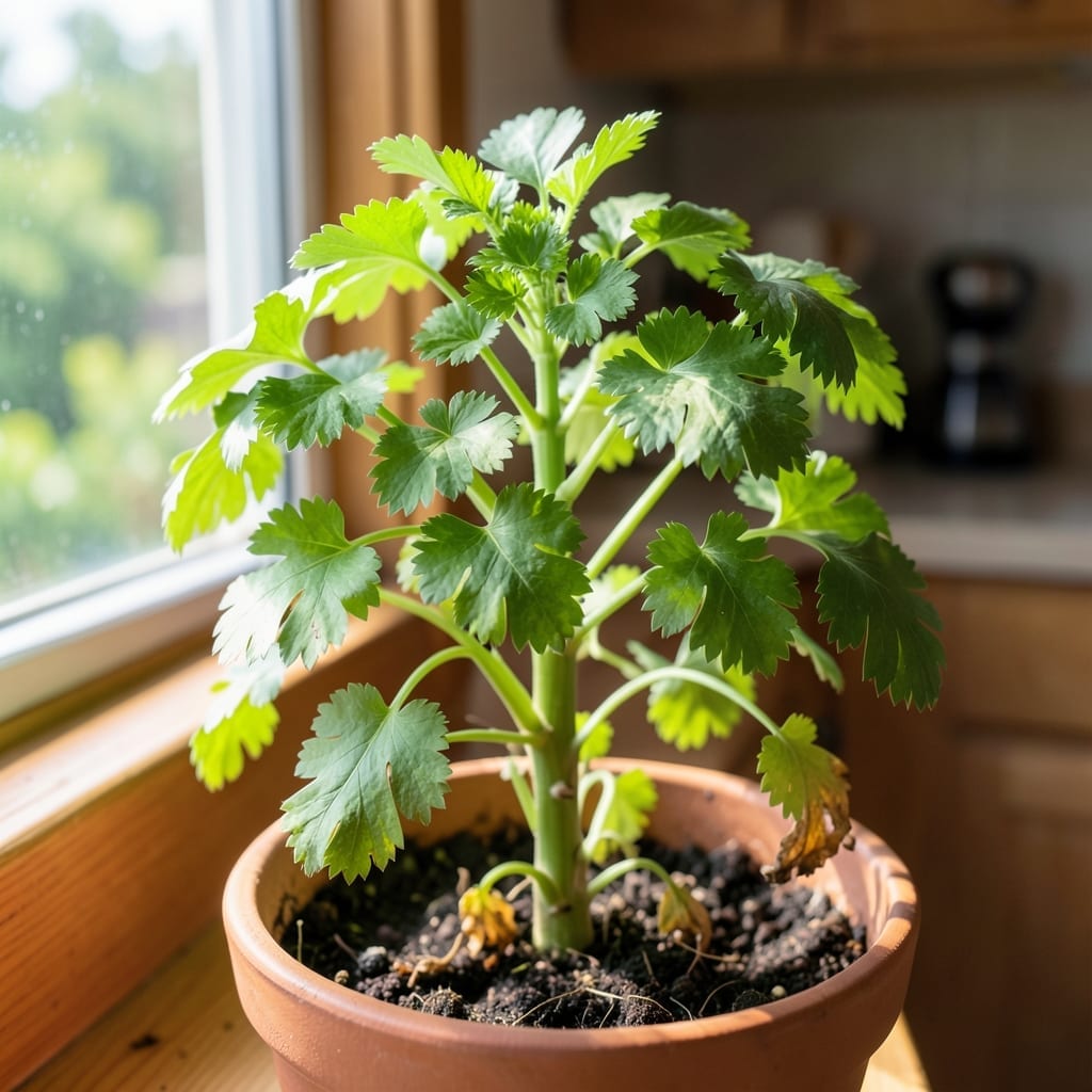 Why Is My Cilantro Plant Wilting: Common Causes and Quick Fixes