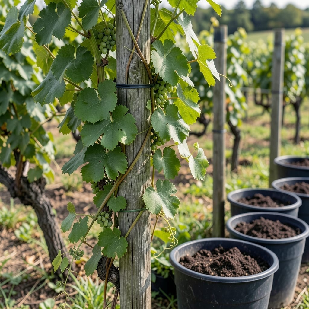 What Size Container for a Grape Vine: Ideal Dimensions for Healthy Growth What Size Container for a Grape Vine: Ideal Dimensions for Healthy Growth