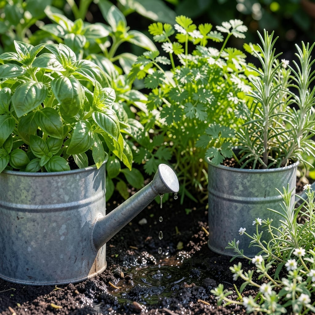 How Often to Water Herb Garden: Seasonal Guidelines for Healthy Growth