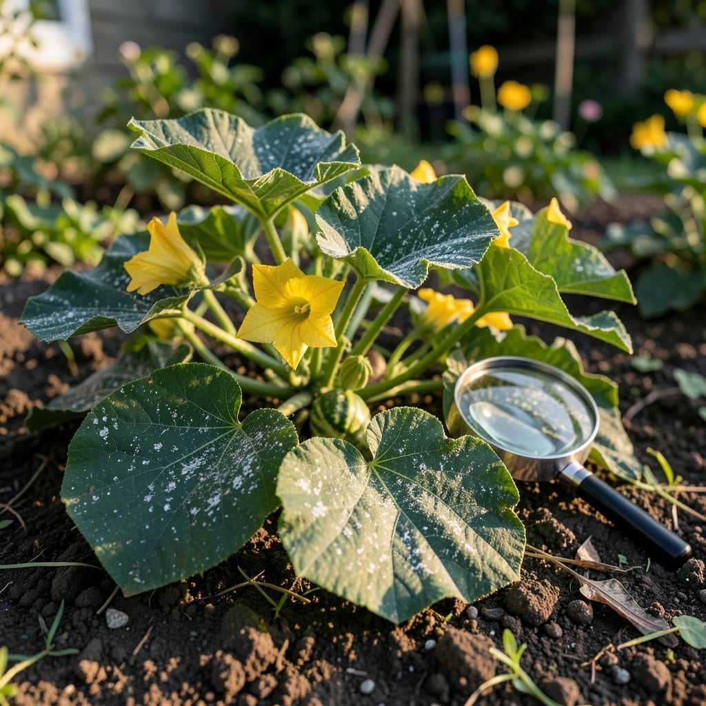 Squash Leaf Fungus: Visual Signs and Organic Treatment Methods Squash Leaf Fungus: Visual Signs and Organic Treatment Methods