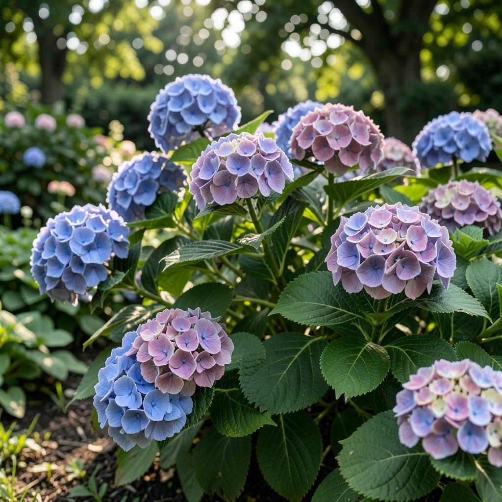 Hydrangea with Big Blooms