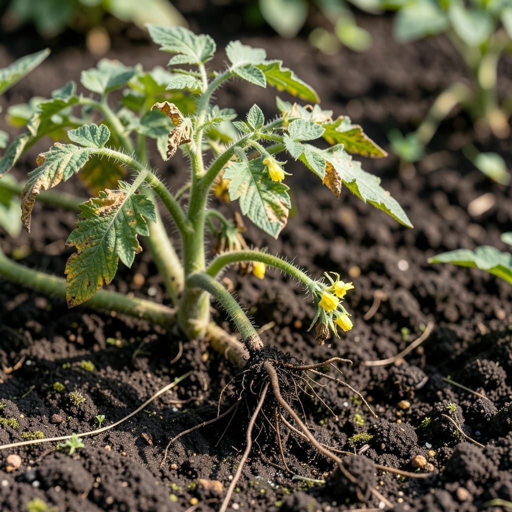 Root Rot in Tomatoes: Visual Guide to Early Detection and Organic Care Root Rot in Tomatoes: Visual Guide to Early Detection and Organic Care