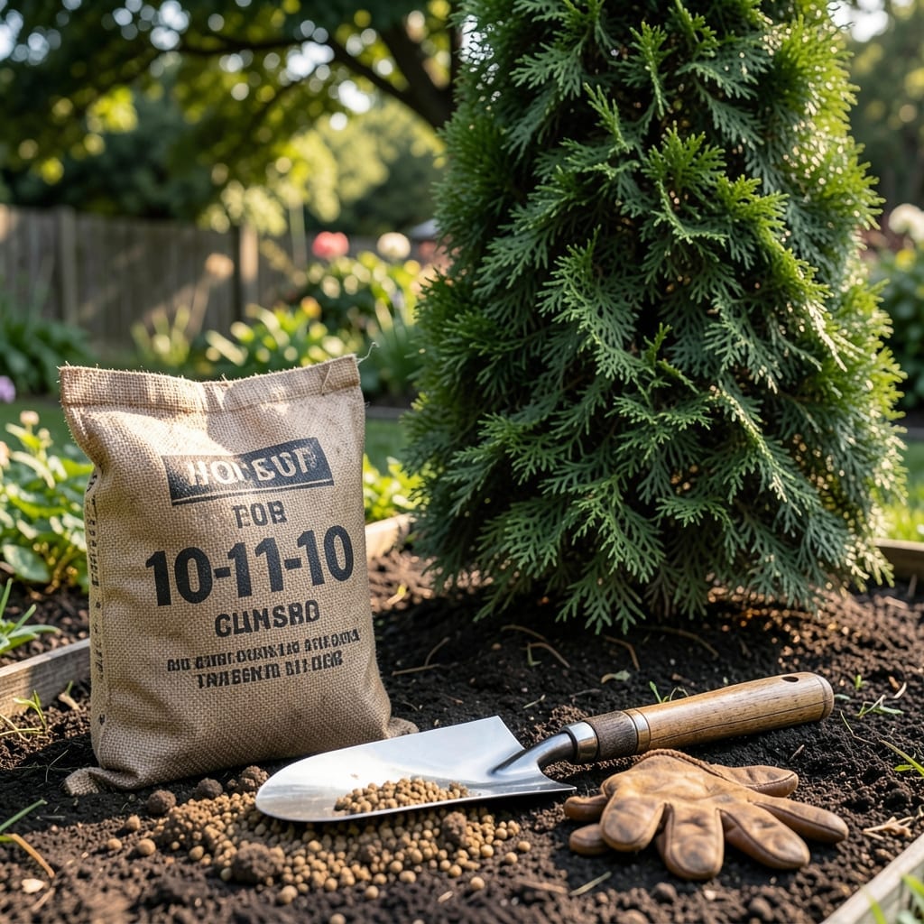 10 10 10 Fertilizer for Arborvitae: How to Use for Lush Growth